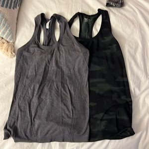 Athleta Size M racer back tank bundle
